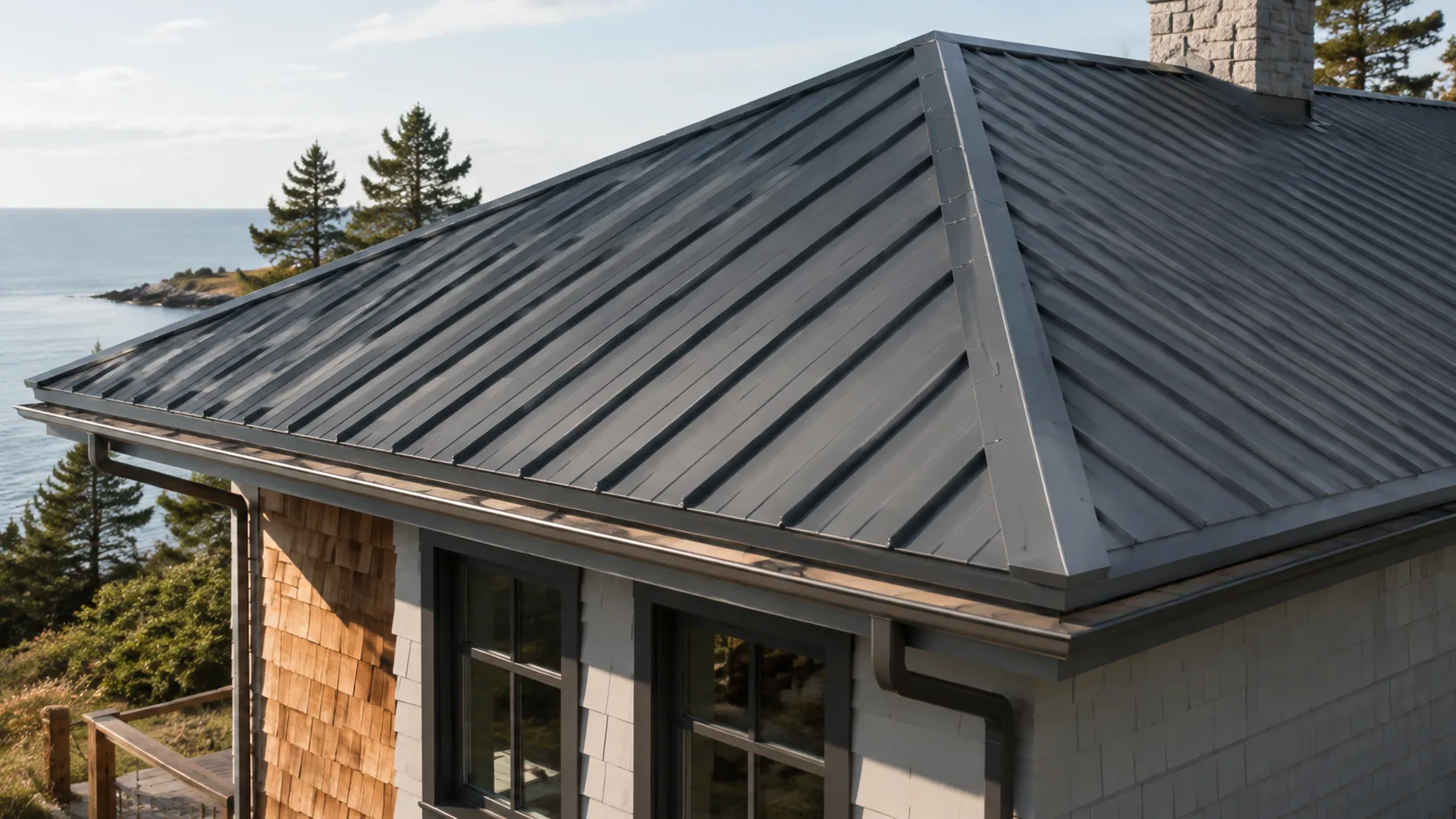 Standing Seam Metal Roof vs. Shingles: Wind, Service Life and Ownership Cost